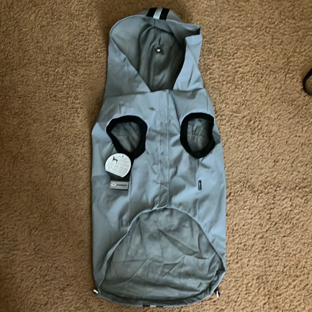Silver Paw Dog Rain Coat